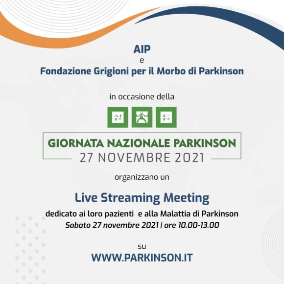 AIP e Fondazione Grigioni per il Morbo di Parkinson – GIORNATA NAZIONALE PARKINSON