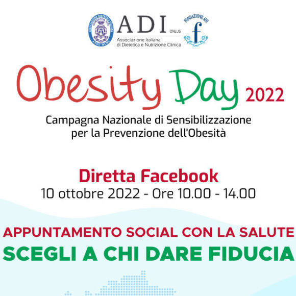 Obesity Day 2022 – Campagna Nazionale di Sensibilizzazione per la Prevenzione dell’Obesità